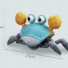 INTERACTIVE TOY CREWING RUNNING CRAB LEARNING TO WALK SOUND Material plastic