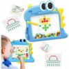 woopie tablica magnetyczna dla dzieci montessori magpad dinozaur