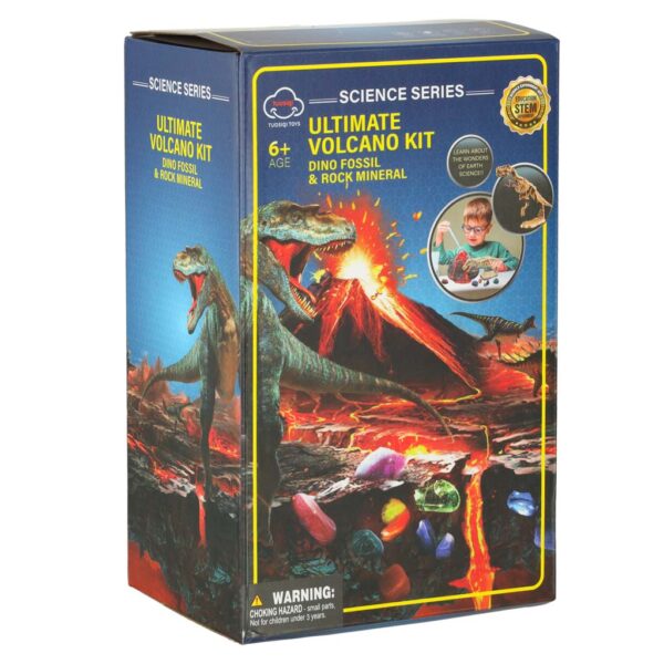 Educational science set volcano experiment dinosaur fossil 168455