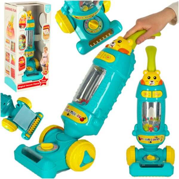 Interactive vacuum cleaner for kids with sound 169752