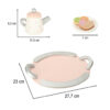 Lulilo coffee tea set wooden for kids 158603