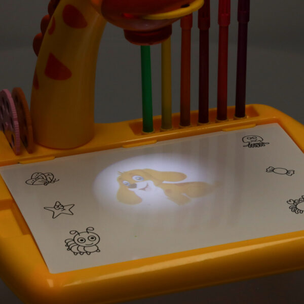 Projector projector drawing table giraffe yellow 169792