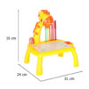 Projector projector drawing table giraffe yellow 169799