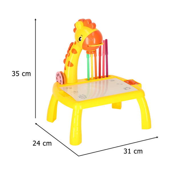 Projector projector drawing table giraffe yellow 169799