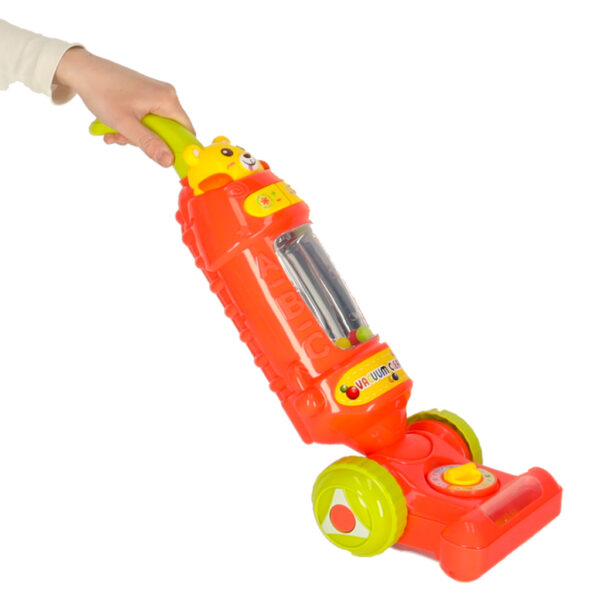 Vacuum cleaner for children interactive with sound raspberry 46cm 169765