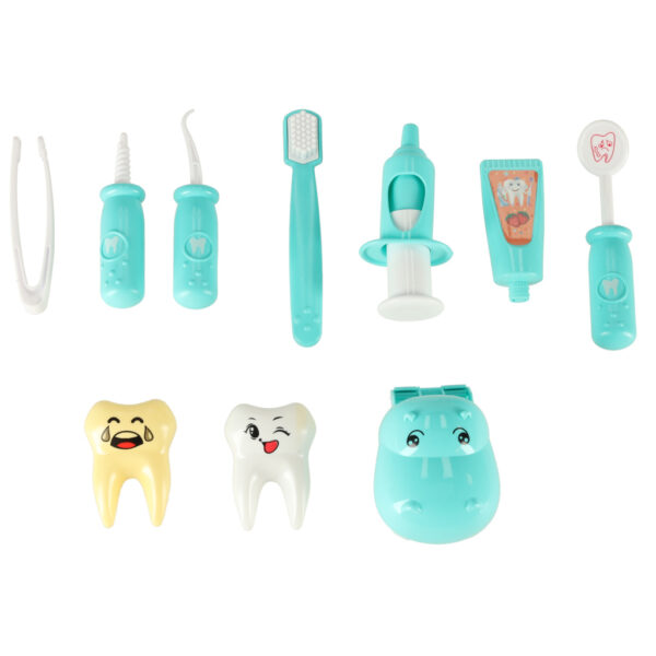 Dentist doctor set hippo blue 144134