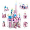 1000 pcs princess castle building blocks set 1