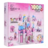 1000 pcs princess castle building blocks set 4