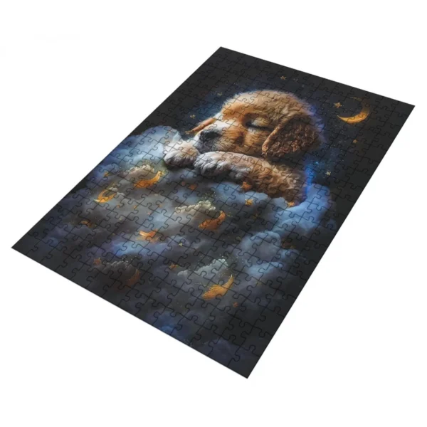 300 piece puzzle set dog in the clouds 1 1
