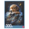 300 piece puzzle set dog in the clouds 2