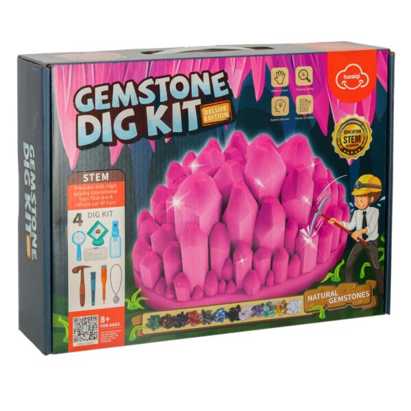 Archaeology set stone minerals 9 el 159885