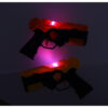 Laser paintball gun with infrared target set of 2 pcs 152204