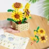 flowers sunflowers blocks set 550pcs 4