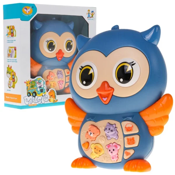 interactive blue owl