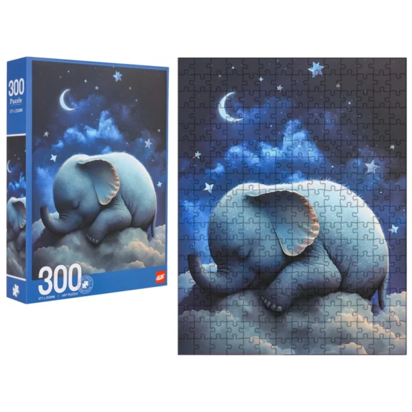 puzzle set 300pcs elephant