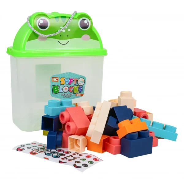 soft blocks set 44 pcs frog packaging 2
