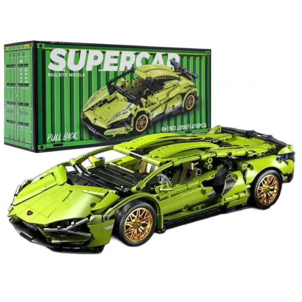 sports-car-brick-set-green-470pcs sports car brick set green 470pcs