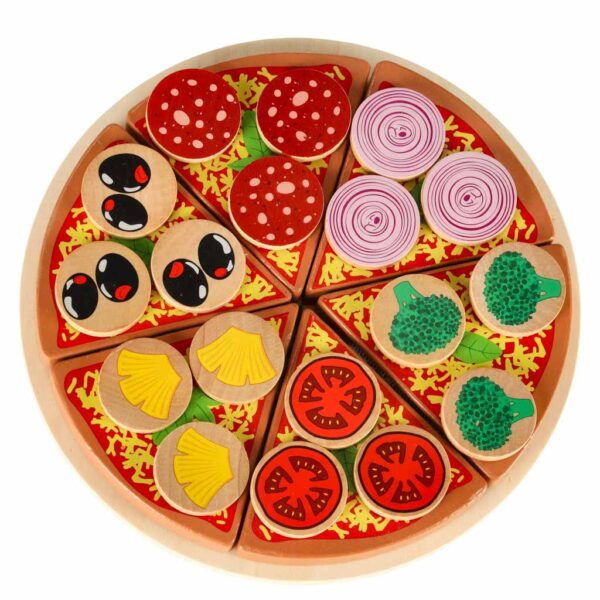Pizza-wooden-play-set-velcro-accessories-spatula-knife-plate-learning-to-cut-20cm-168552