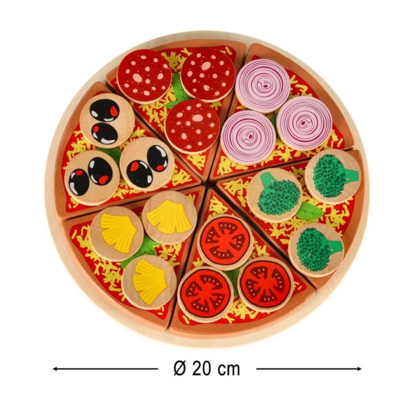Pizza-wooden-play-set-velcro-accessories-spatula-knife-plate-learning-to-cut-20cm-168558